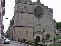 Carcassonne - Cathedrale Saint-Michel - Facade (2)